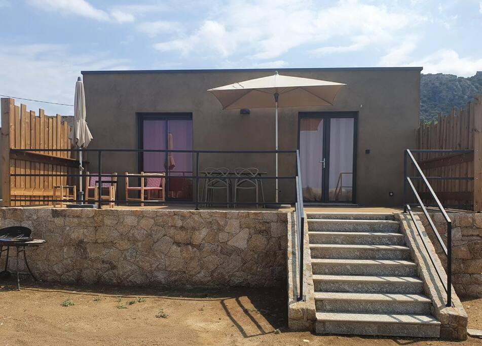 T2 Neuf Climatise Dans Villa A Corbara Exterior photo